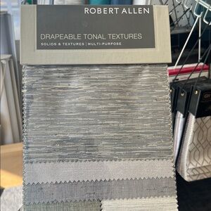 ROBERT ALLEN Textured Fabric Sample Book Crafting, Sewing, Projects